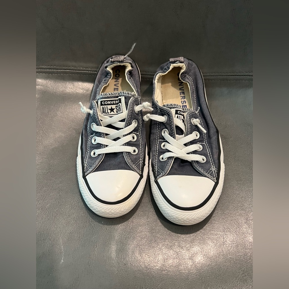 Navy Blue Converse Shoreside Women's Size 8.5